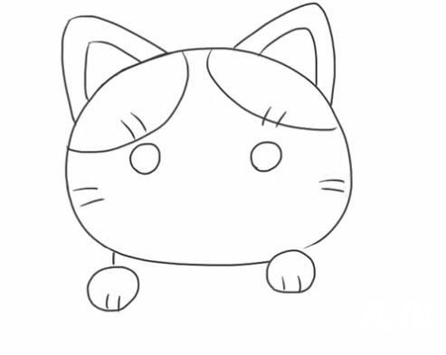 招财猫简笔画的画法步骤教程 可爱的招财猫简笔画怎么画
