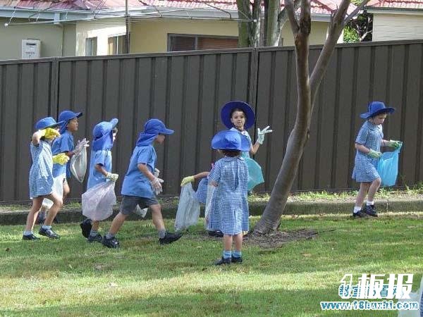 外国幼儿园校服设计图片