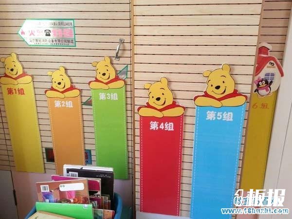 幼儿园大班评比栏布置图片