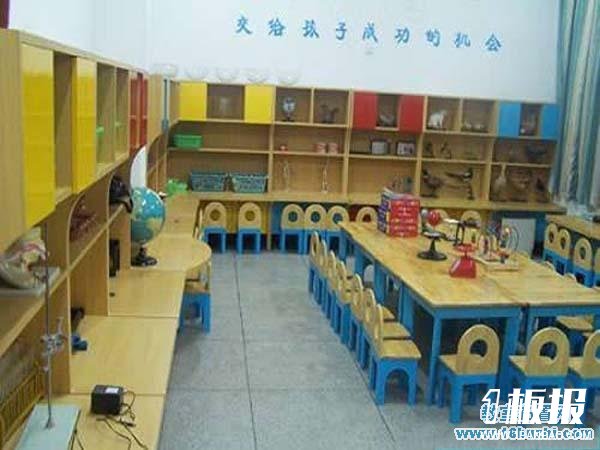 幼儿园科学室布置图片