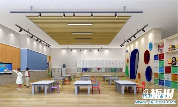 幼儿园教室室内整体环境装修设计方案