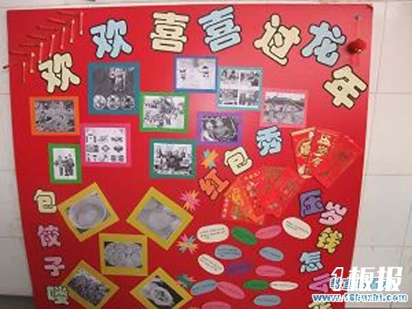 幼儿园龙年主题墙创设：欢欢喜喜过龙年