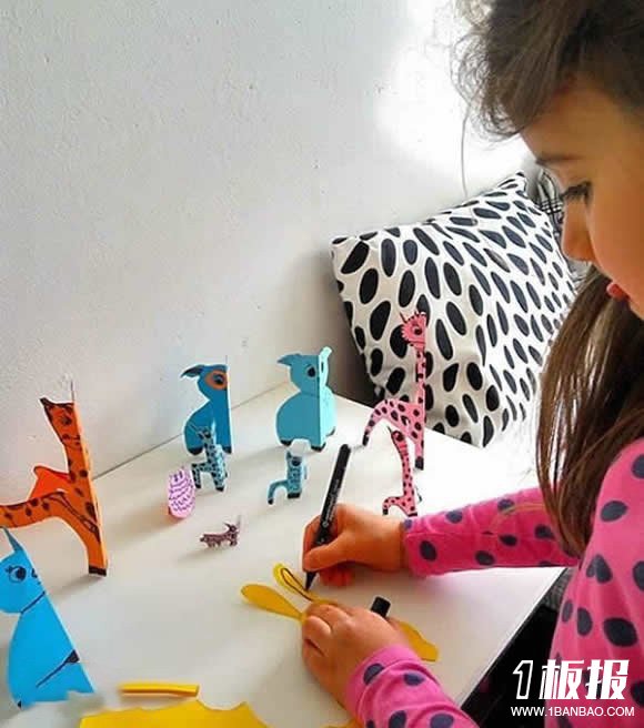 儿童剪纸小动物的方法教程