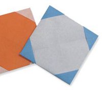 一款简单实用的纸杯垫的折纸方法1