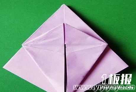 百合花的折纸教程10