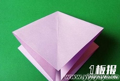 百合花的折纸教程4