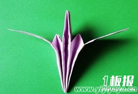 百合花的折纸教程12