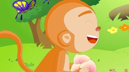 猴子和熊种桃树的故事2