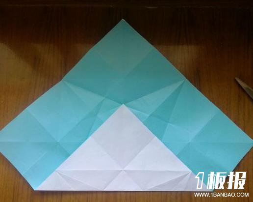 菊花手工折纸制作步骤图片
