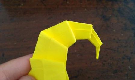 简单的海马怎么折纸