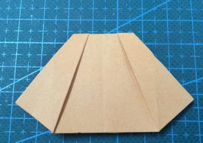 简单裙子折纸步骤图解