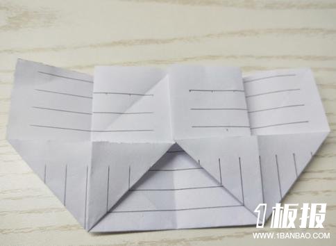 幼儿园最简单的钱包折纸图解