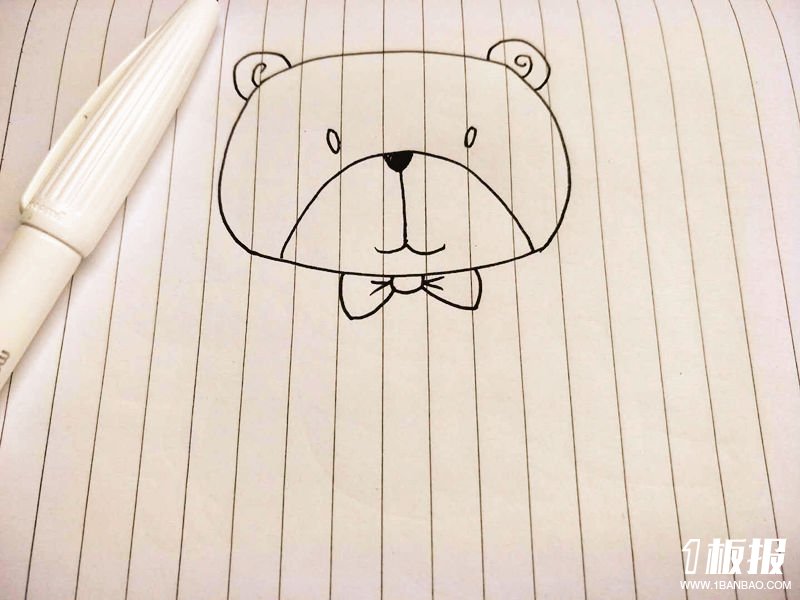 玩具小熊简笔画2