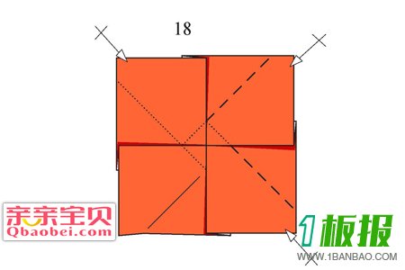 折纸玫瑰花步骤图解28