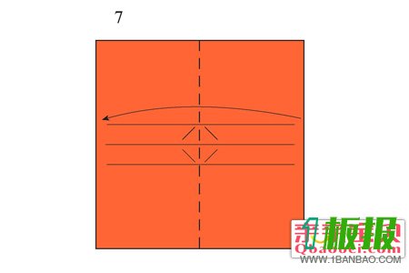 折纸玫瑰花步骤图解17