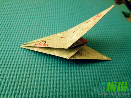 立体千纸鹤的折法7